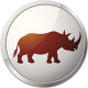 African Angels Resilient icon Rhino